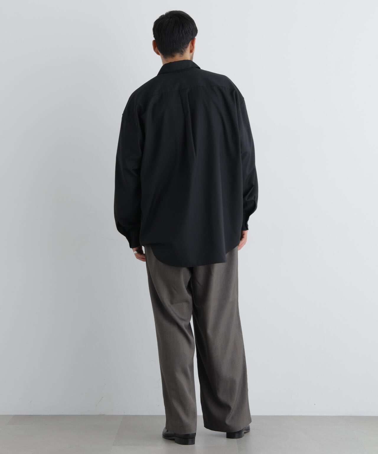 ポリエステルウィーブ ワイドパンツ 6726227212