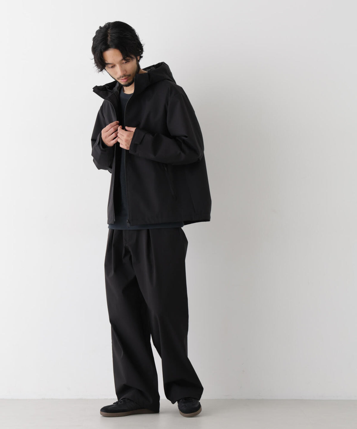3レイヤー インタックワイドパンツ（セットアップ可） 6726227217