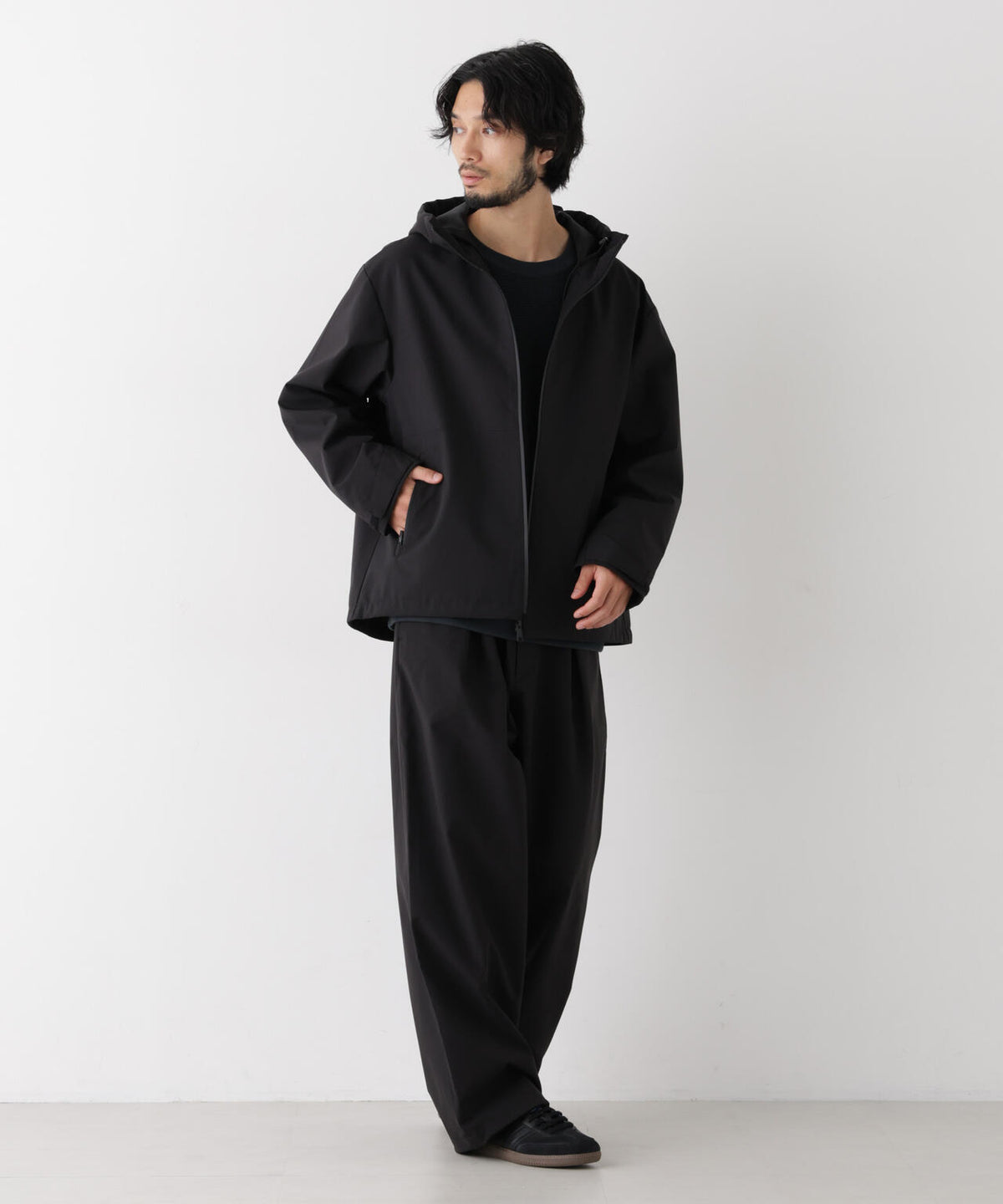 3レイヤー インタックワイドパンツ（セットアップ可） 6726227217