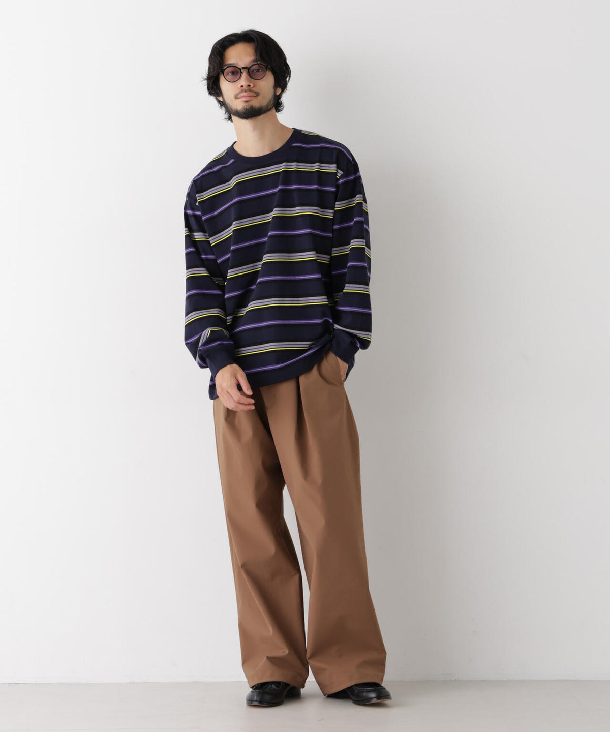 3レイヤー インタックワイドパンツ（セットアップ可） 6726227217