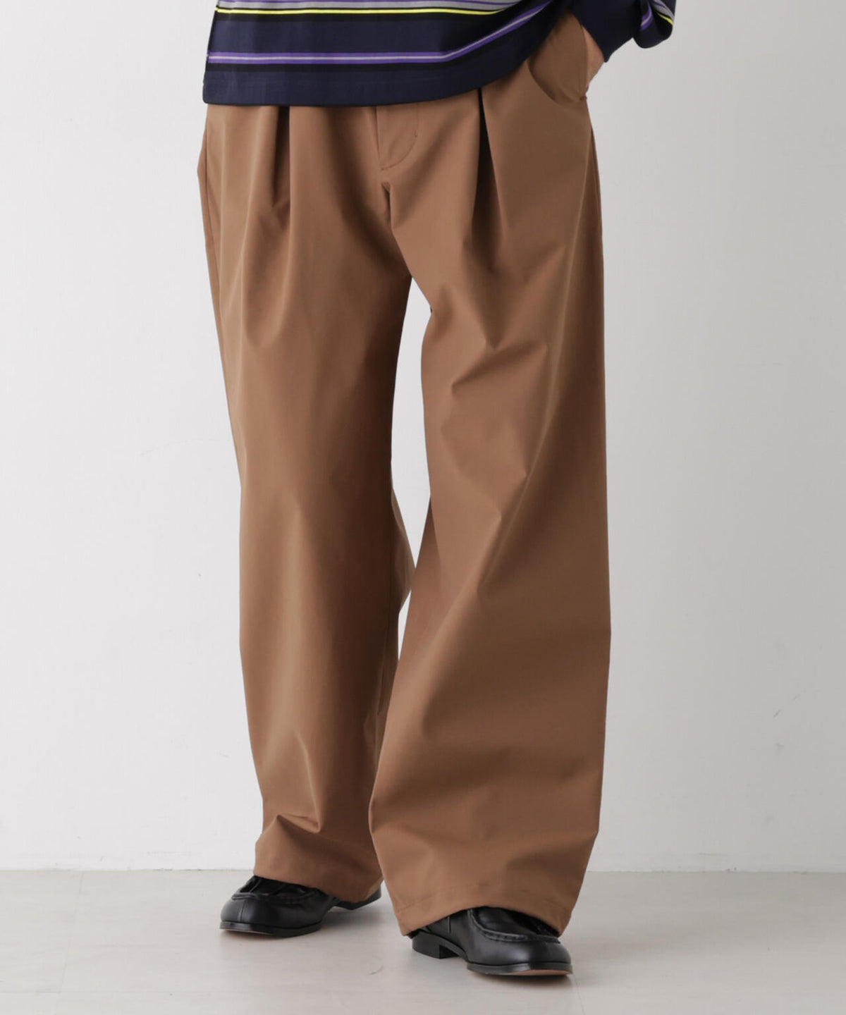 3レイヤー インタックワイドパンツ（セットアップ可） 6726227217