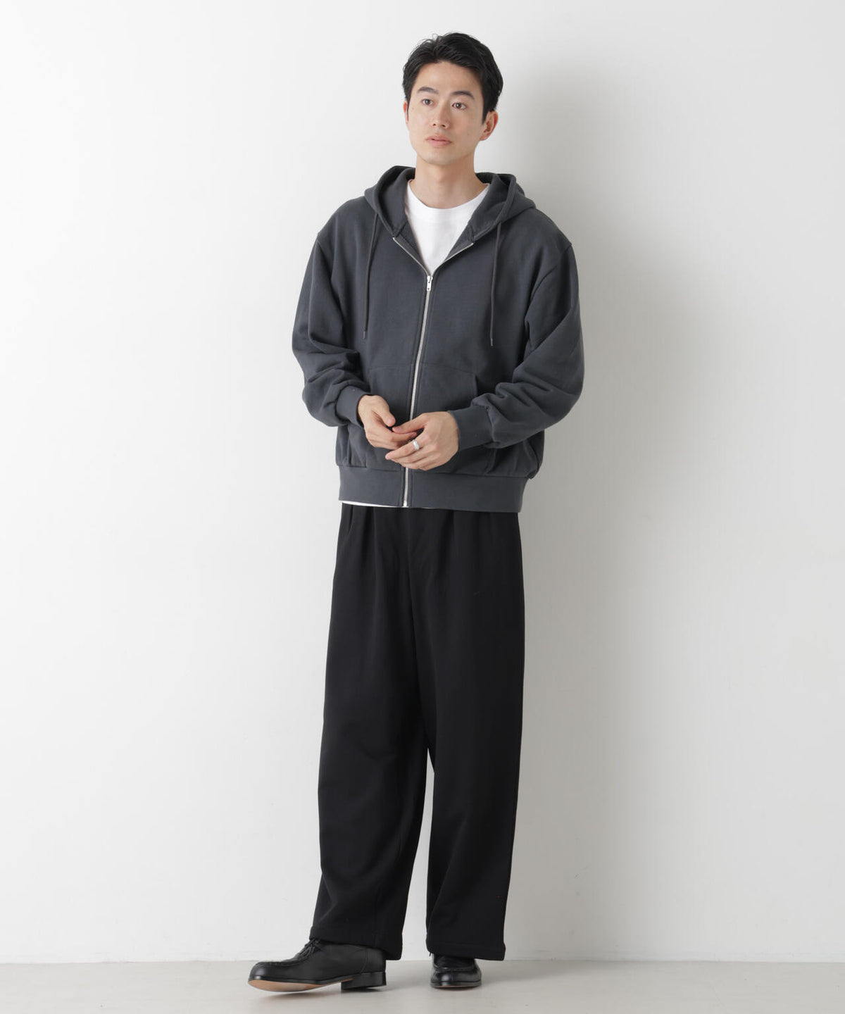 WEB限定/2タックワイドスウェットパンツ 6726227221