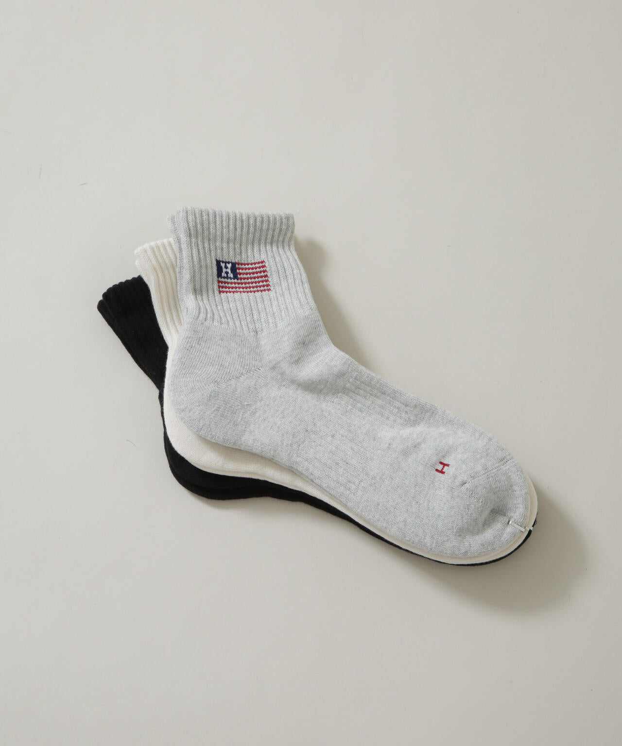 Healthknit/アメリカンフラッグソックス 3足セット 6726251001