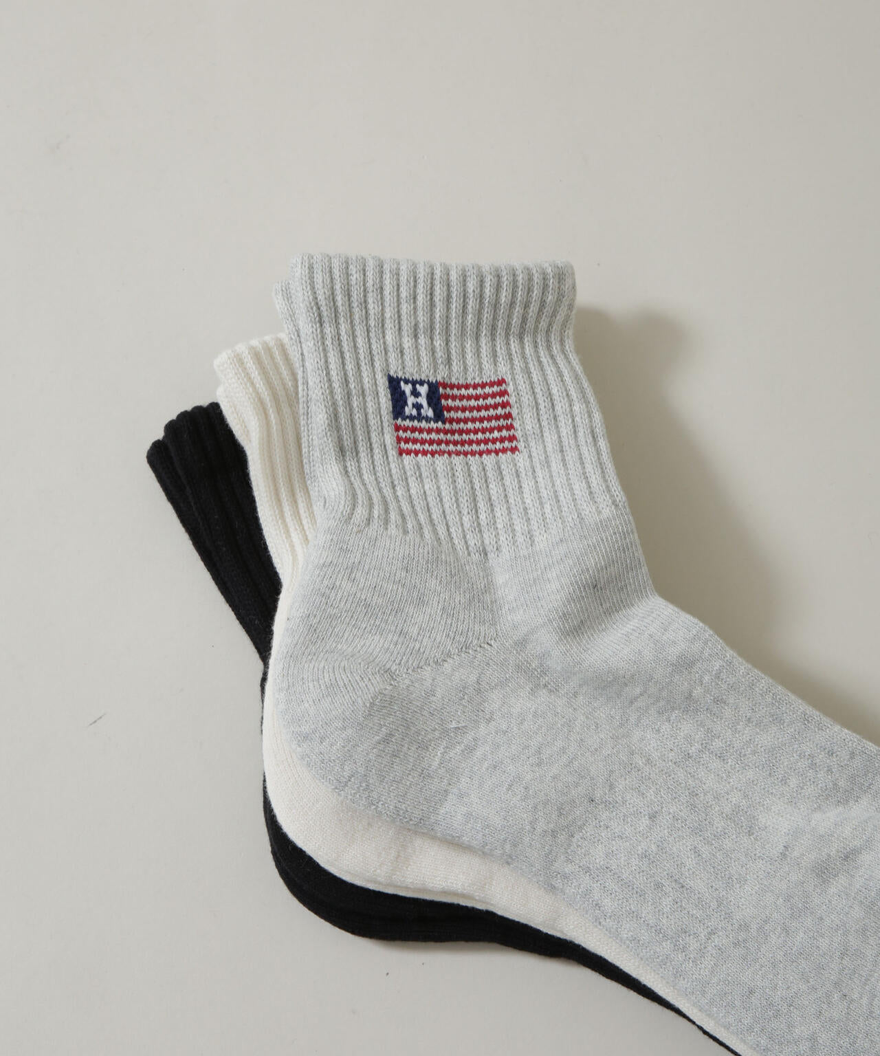 Healthknit/アメリカンフラッグソックス 3足セット 6726251001