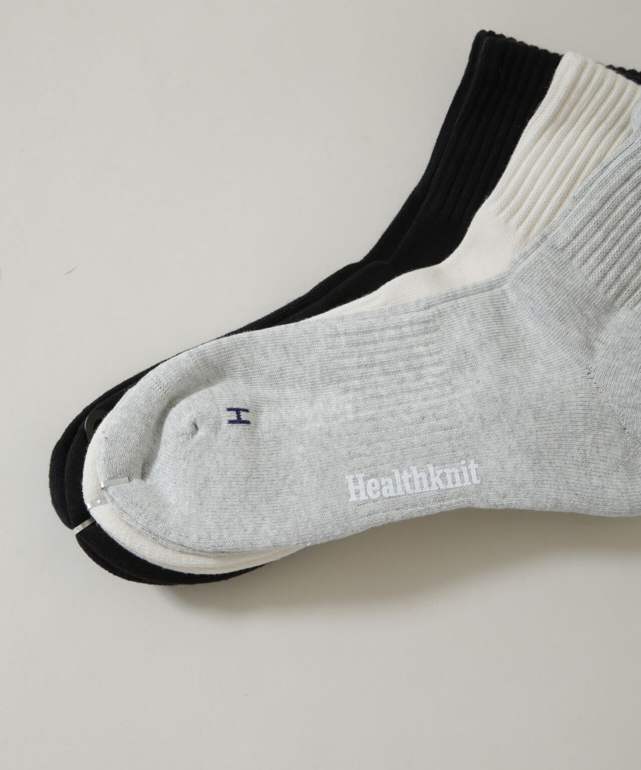 Healthknit/バックロゴソックス 3足セット 6726251002
