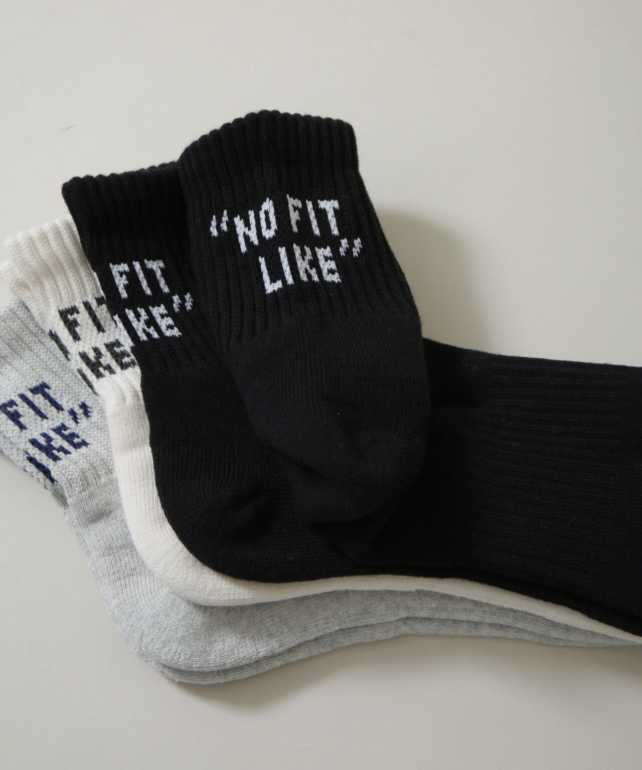 Healthknit/バックロゴソックス 3足セット 6726251002