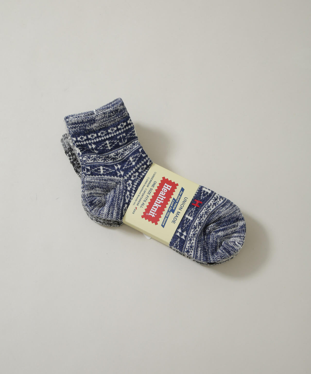 Healthknit/ジャガードソックス 3足セット 6726251003