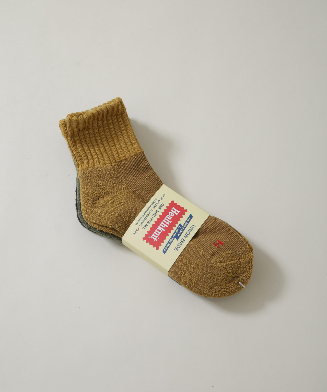 Healthknit/シンカーカラー無地ソックス 3足セット 6726251005