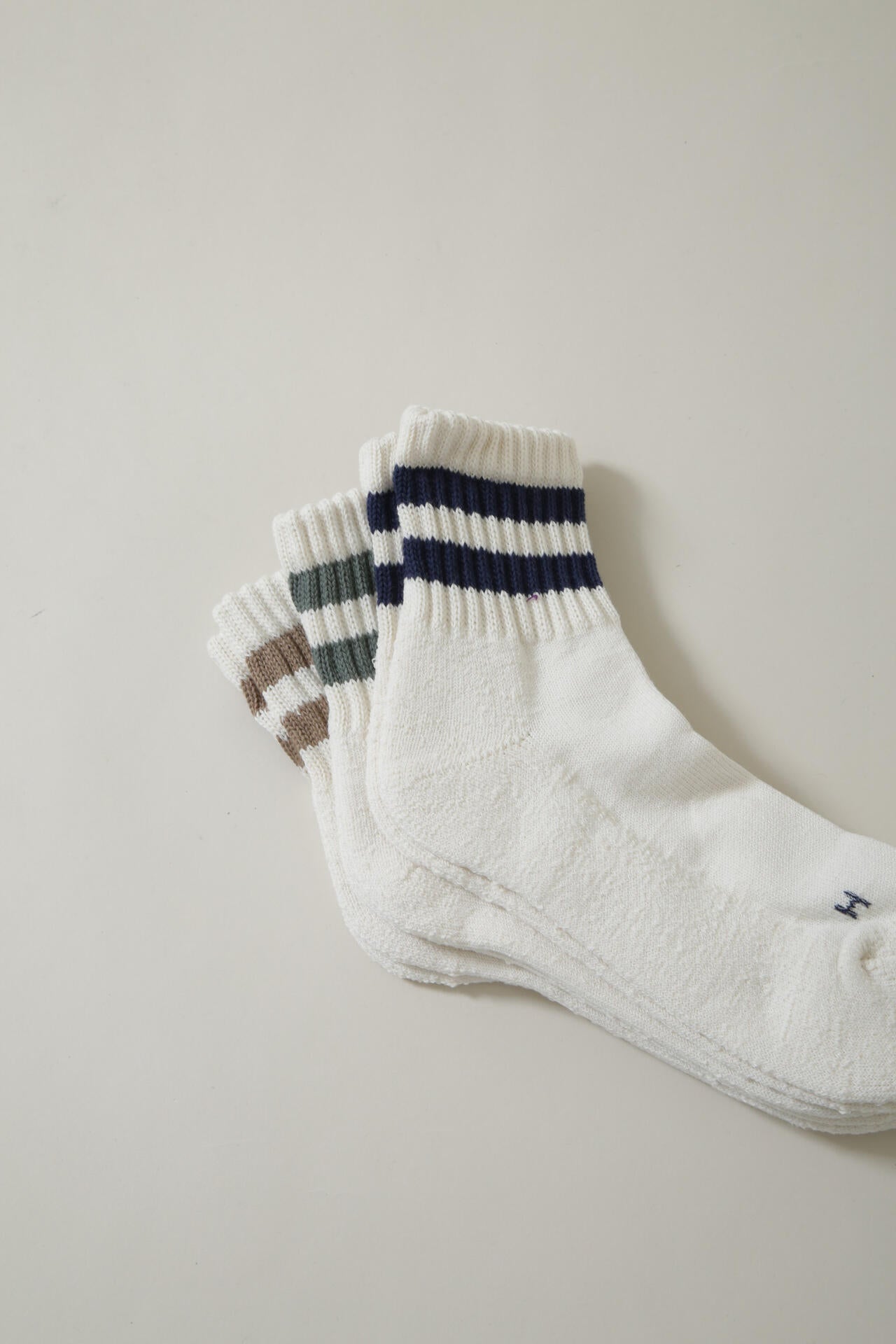 Healthknit/シンカー2本ライン ソックス 3足SET 6726251007