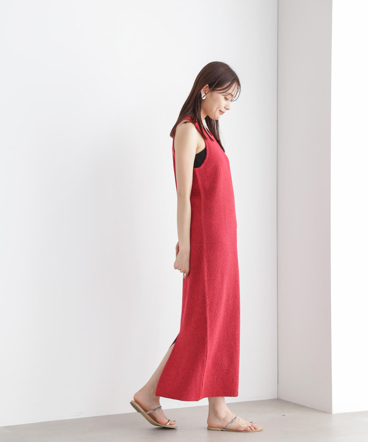 アメスリニットワンピース 6734219300