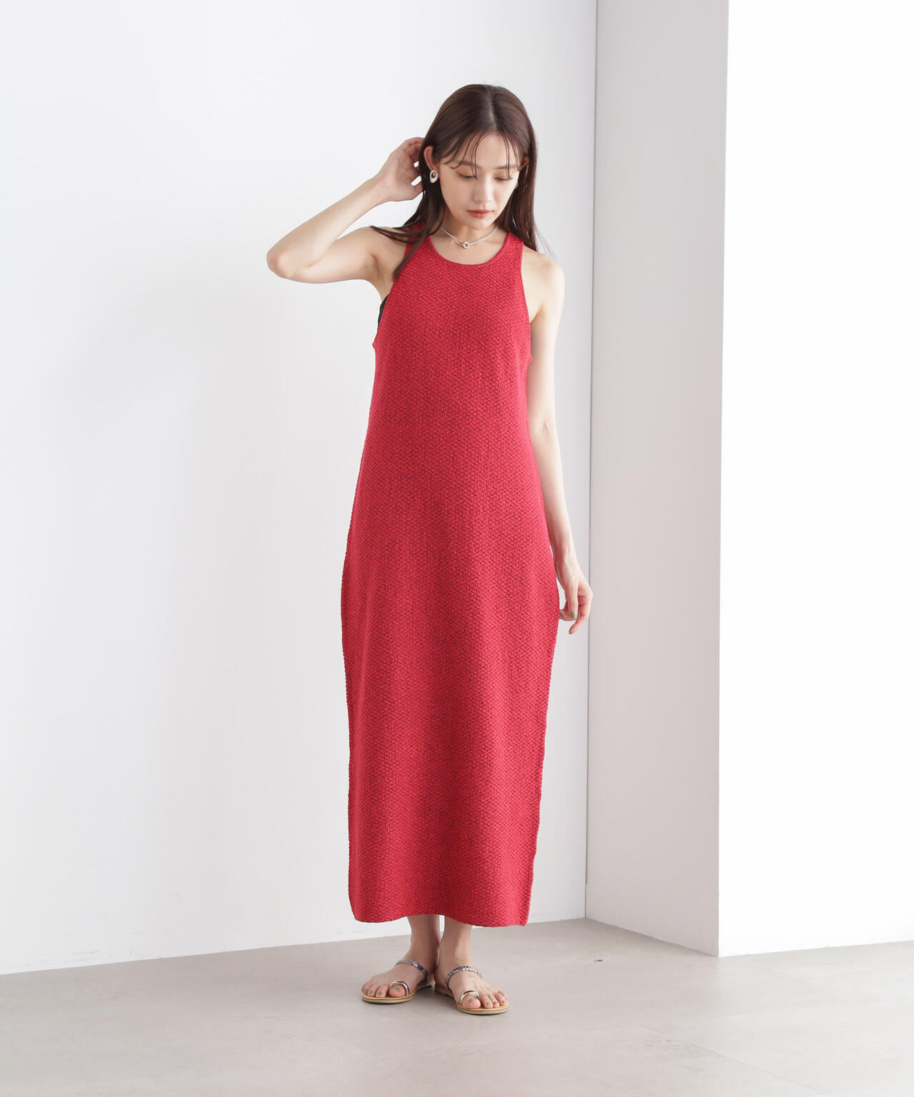 アメスリニットワンピース 6734219300