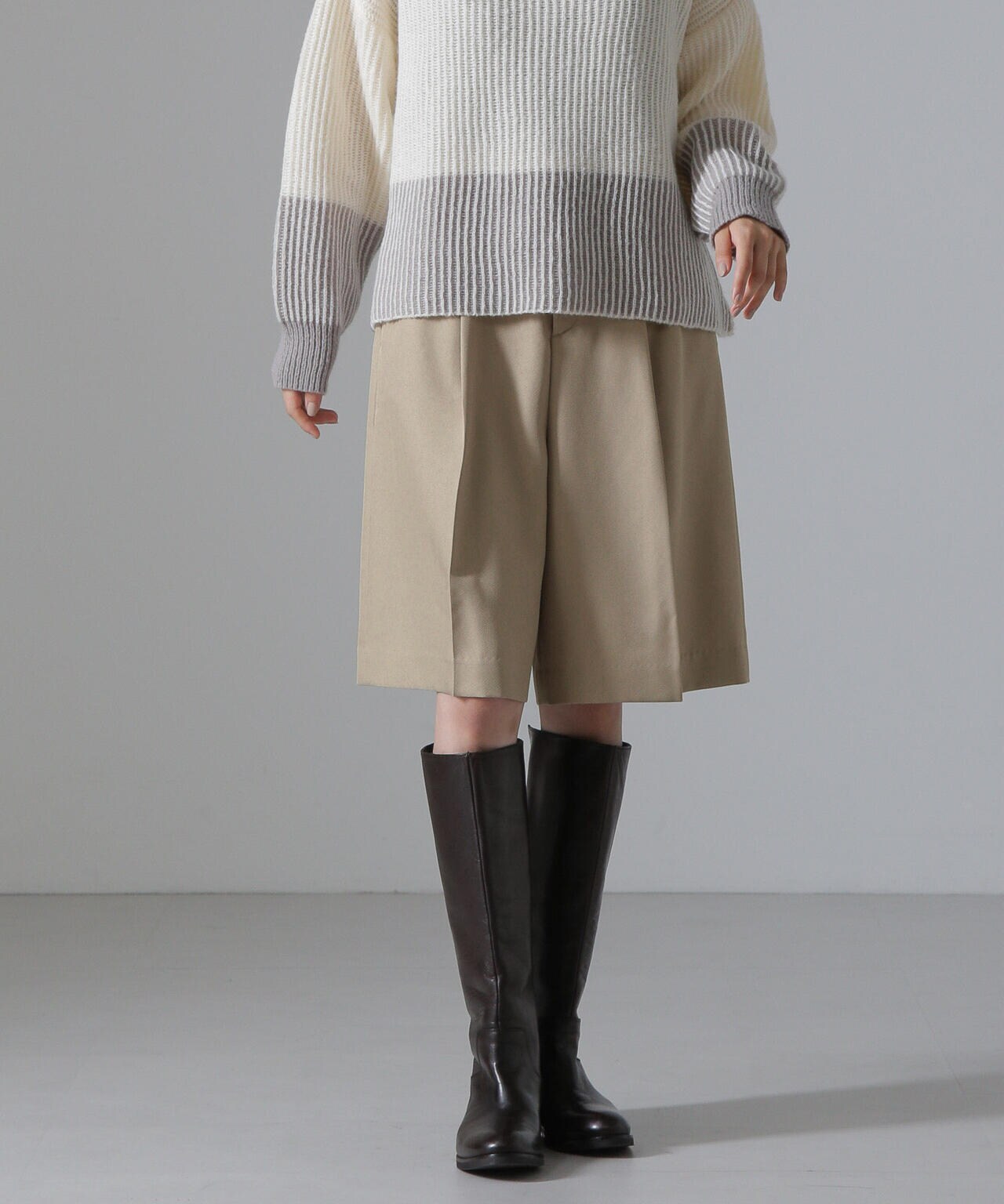 センタープレスタックショートパンツ(セットアップ可) 6734228300