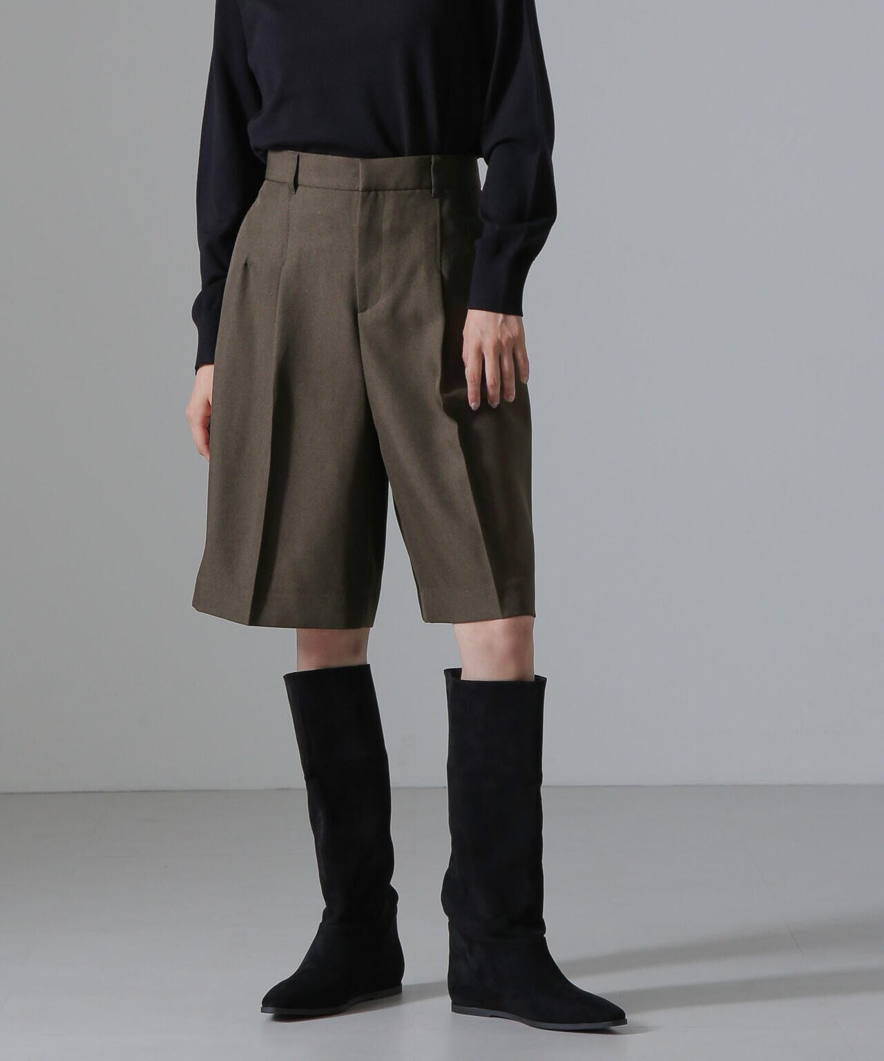 センタープレスタックショートパンツ(セットアップ可) 6734228300