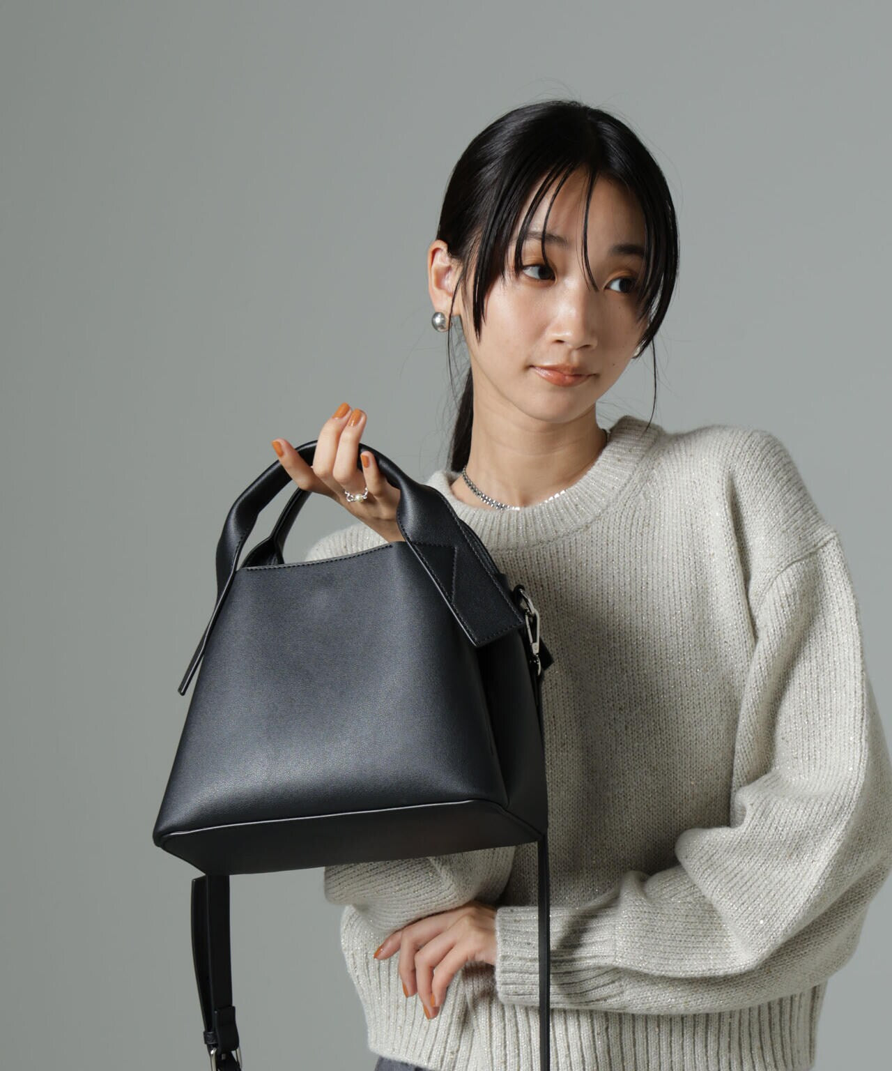 WEB限定/アウトハンドルデザイントートバッグ 6734232308