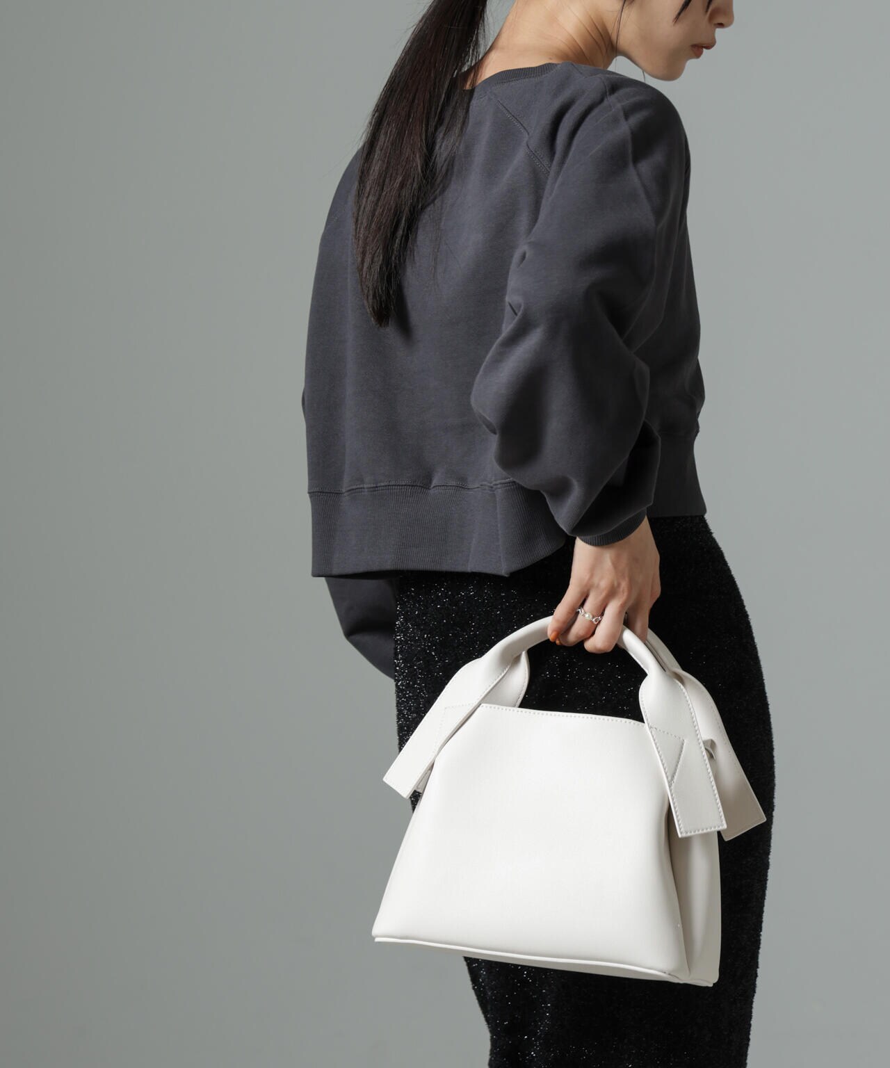 WEB限定/アウトハンドルデザイントートバッグ 6734232308