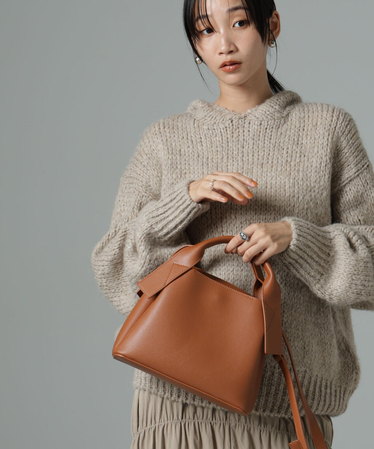 WEB限定/アウトハンドルデザイントートバッグ 6734232308