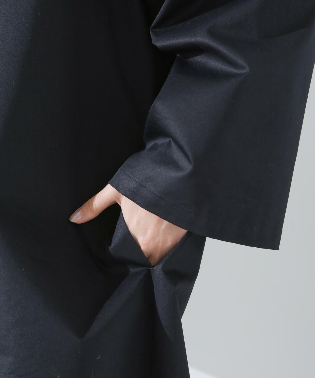 【人気シリーズ！春の機能性アウター】撥水&花粉ガードノーカラーコート 6735111304