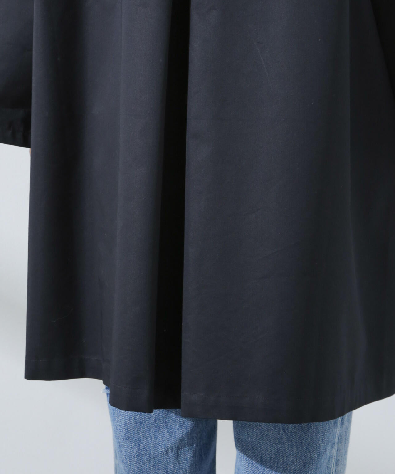 【人気シリーズ！春の機能性アウター】撥水&花粉ガードノーカラーコート 6735111304