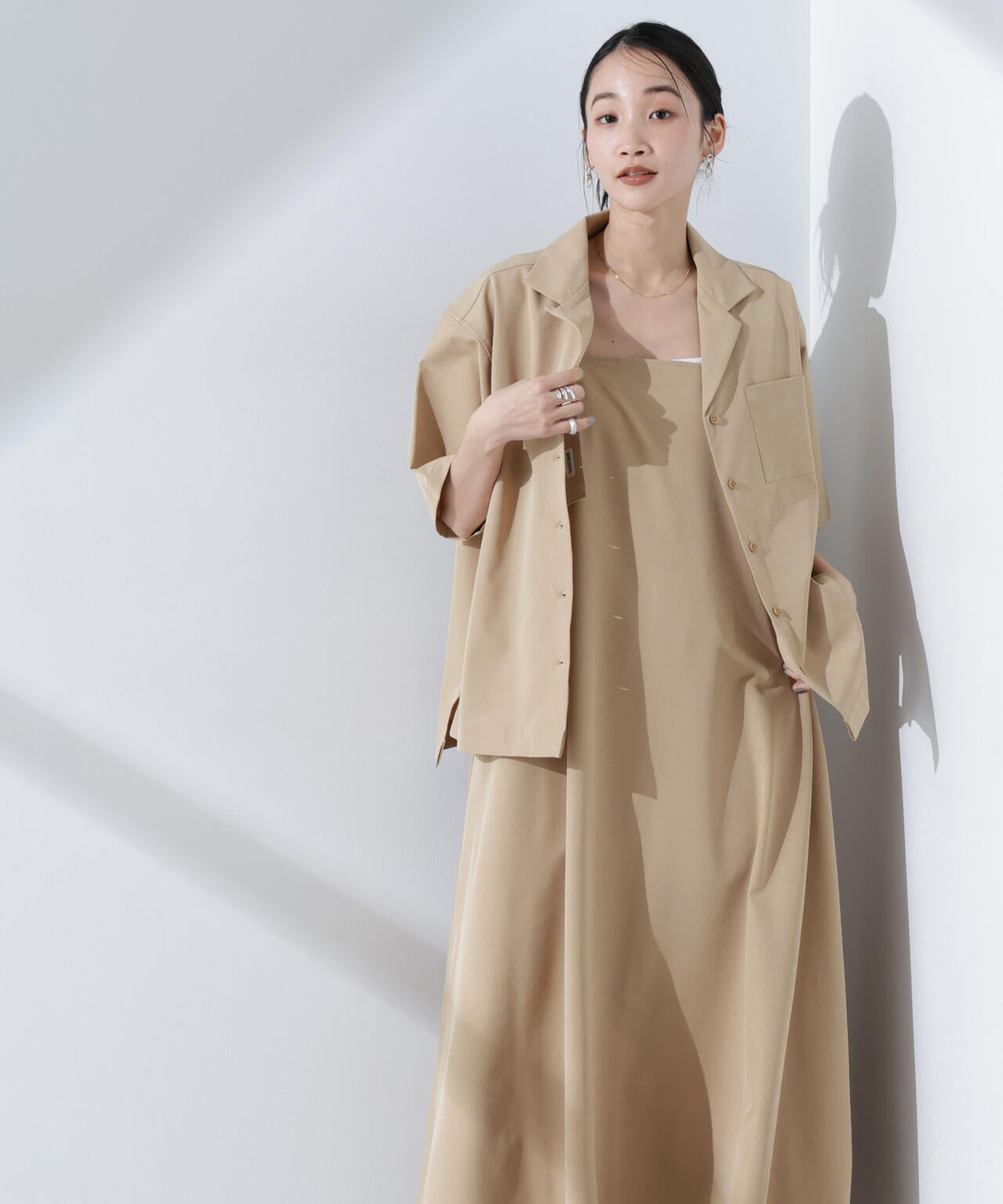 フレアワンピース 多機能軽量ストレッチ－SHELTECH(セットアップ可) 6735119315