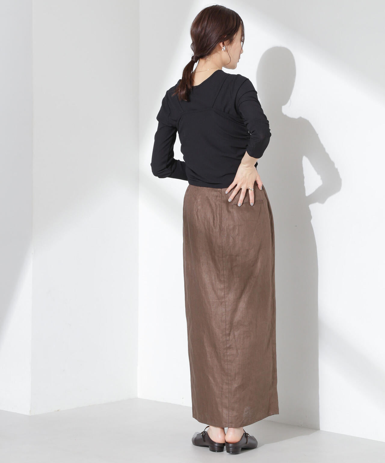 シャーリングビスチェセットカットトップス 6735123312