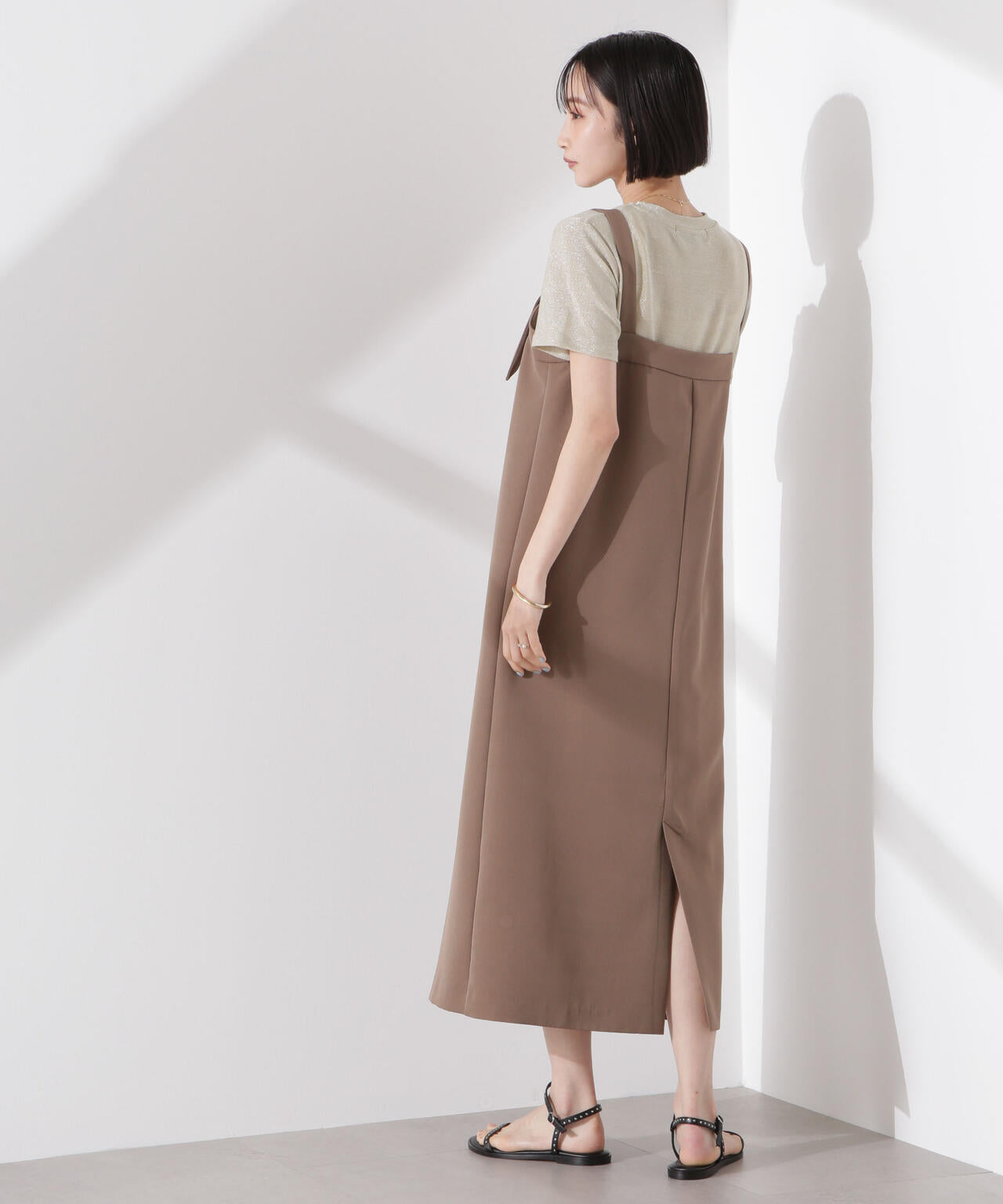ラメカットクルーネックＴシャツ 6735124320
