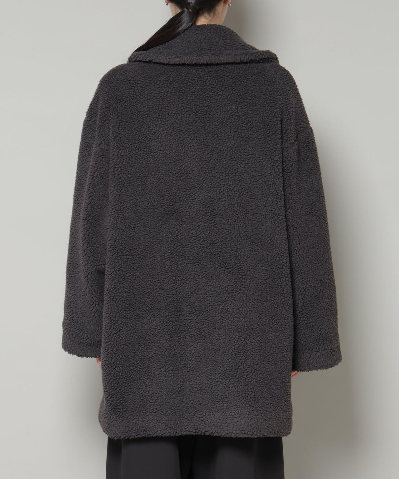 ボアワイドダブルボタンコート 6735211307