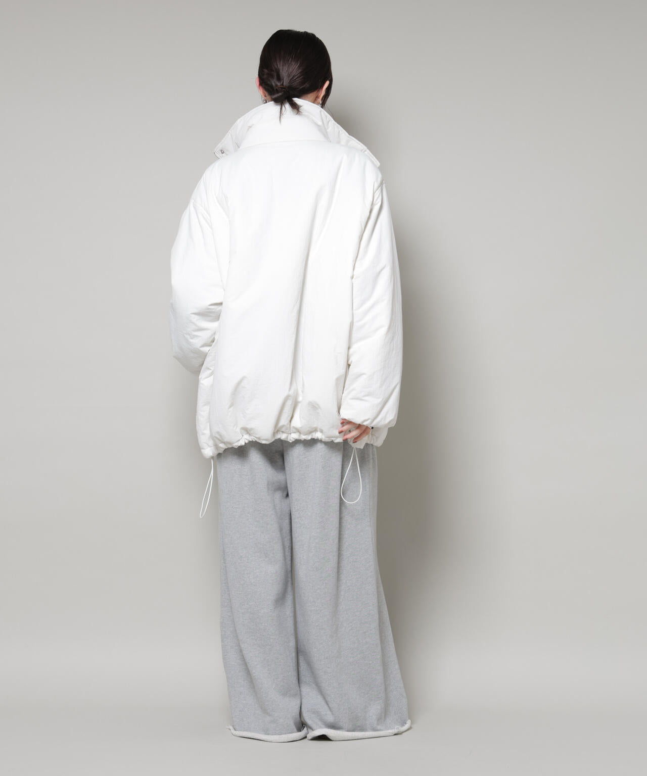 撥水加工 中綿スタンドオーバージップブルゾン 6735212300