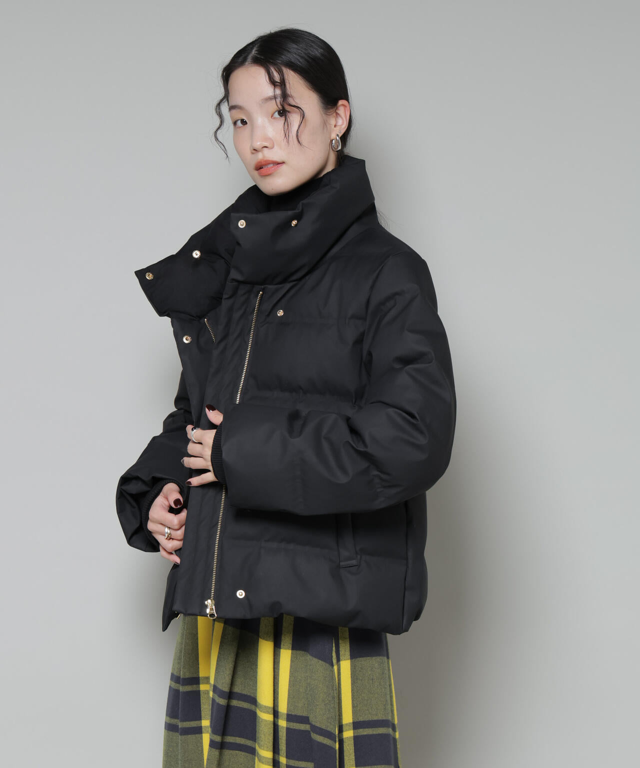 ボリュームネックダウンショートコート 6735214304