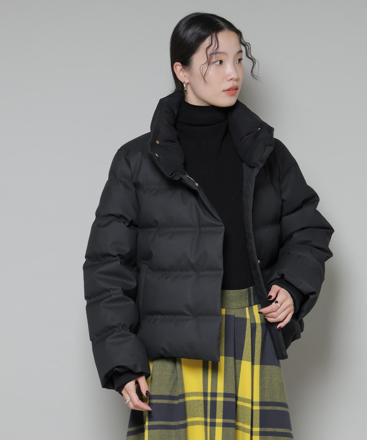 ボリュームネックダウンショートコート 6735214304