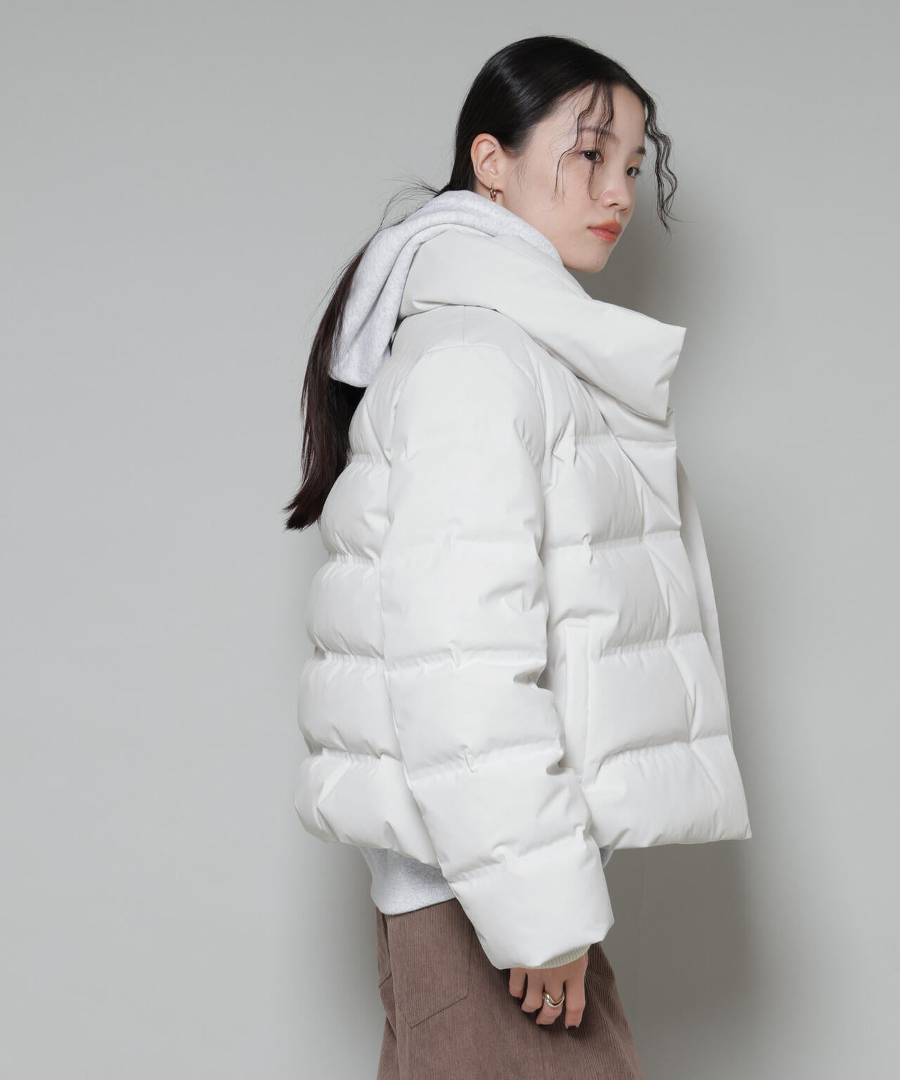 ボリュームネックダウンショートコート 6735214304