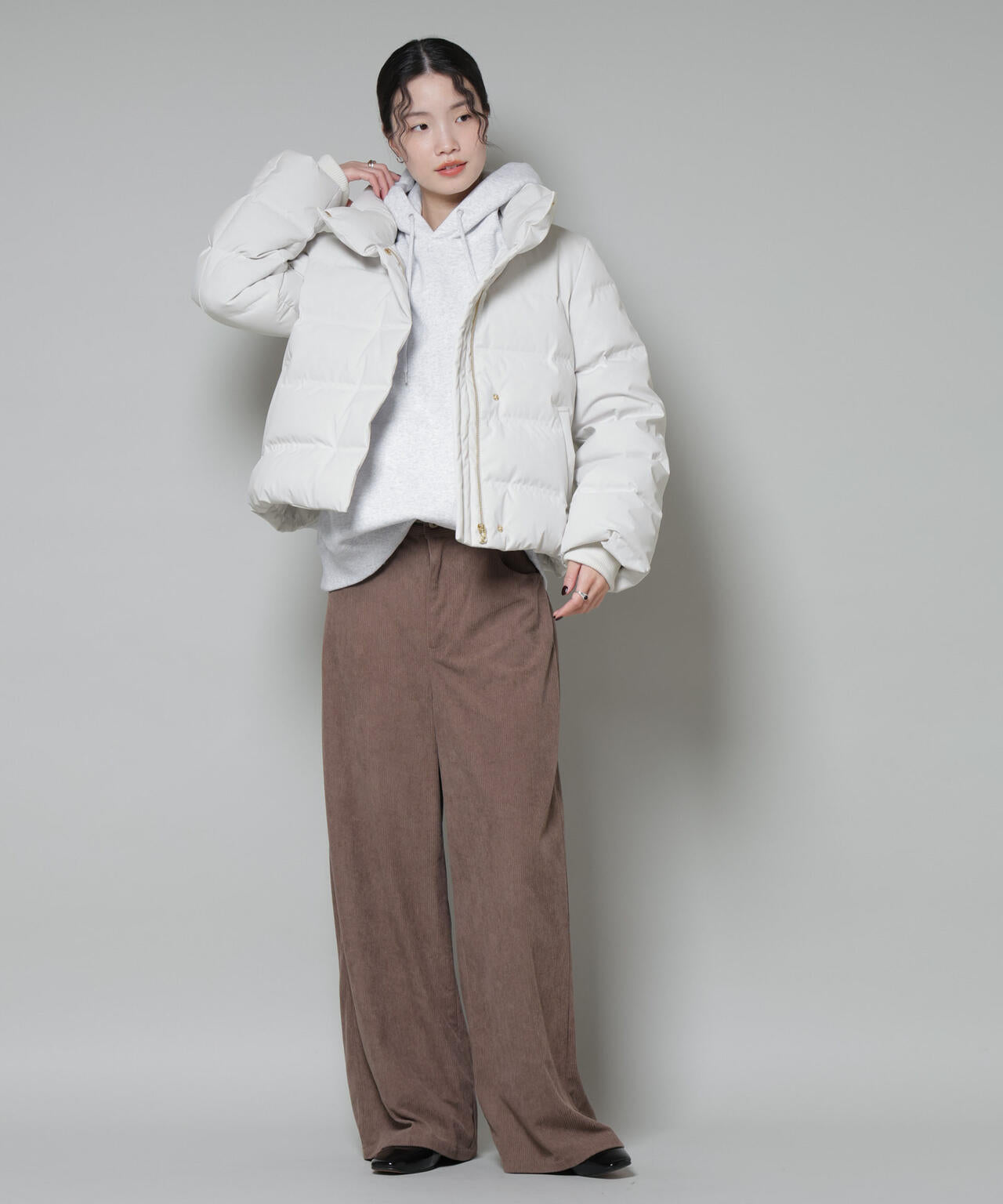 ボリュームネックダウンショートコート 6735214304