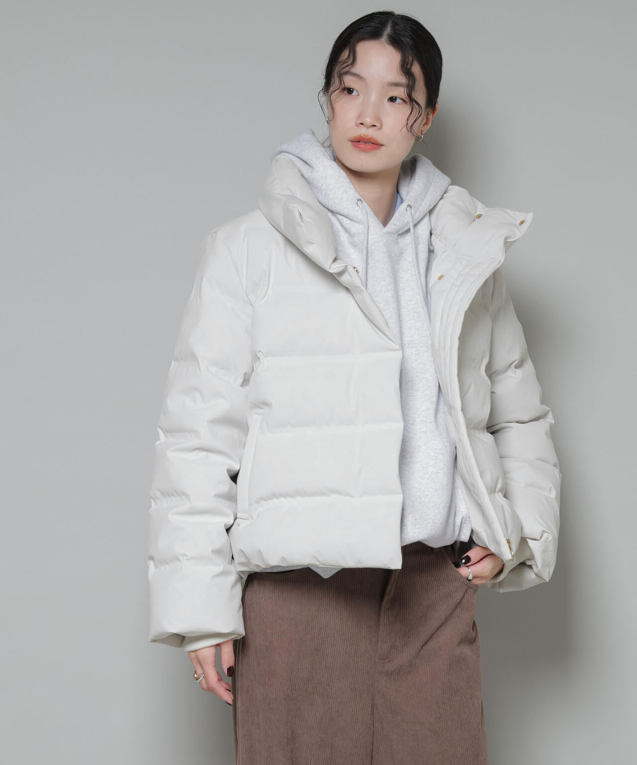 ボリュームネックダウンショートコート 6735214304