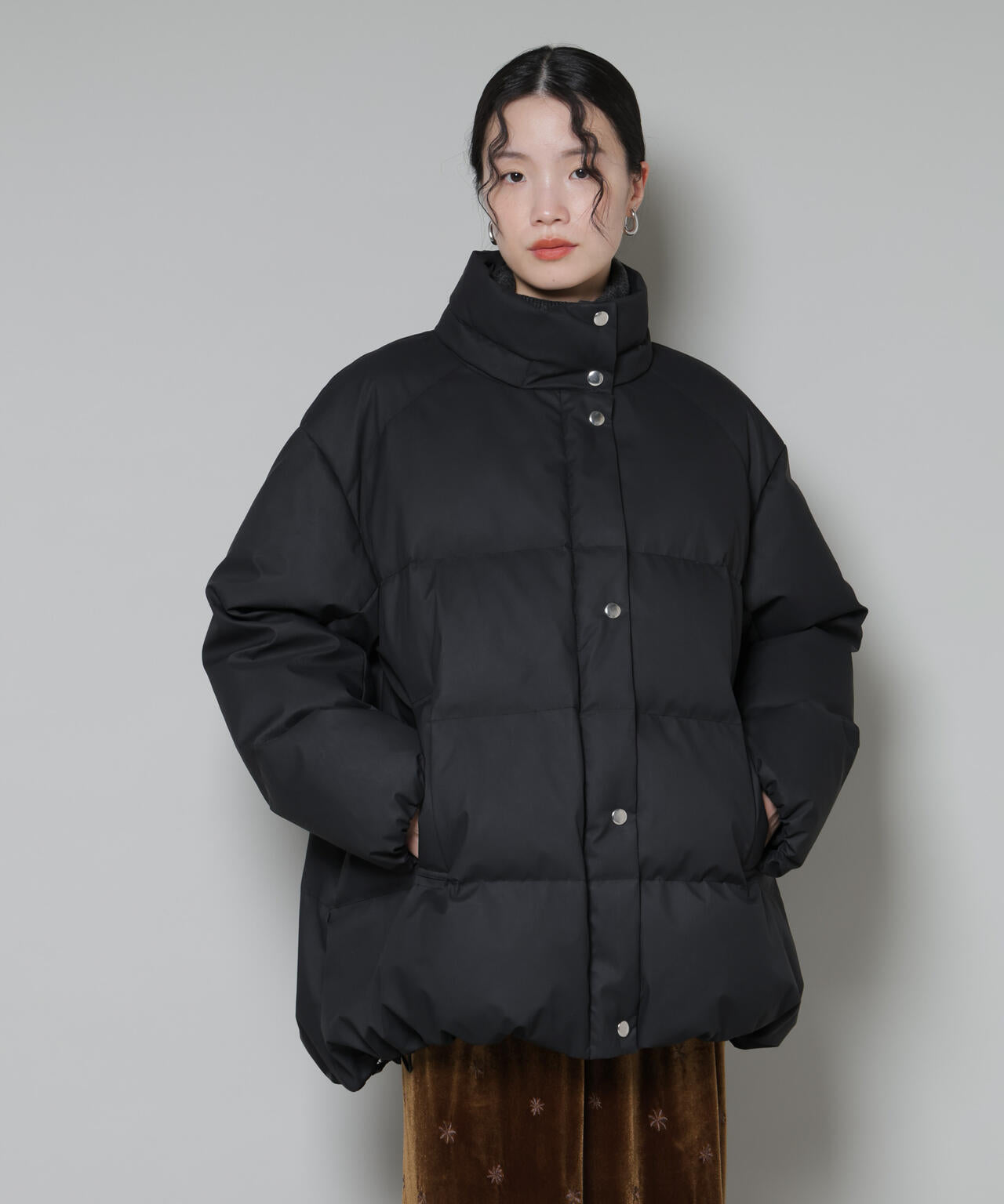 Aラインミドルダウンコート 6735214305