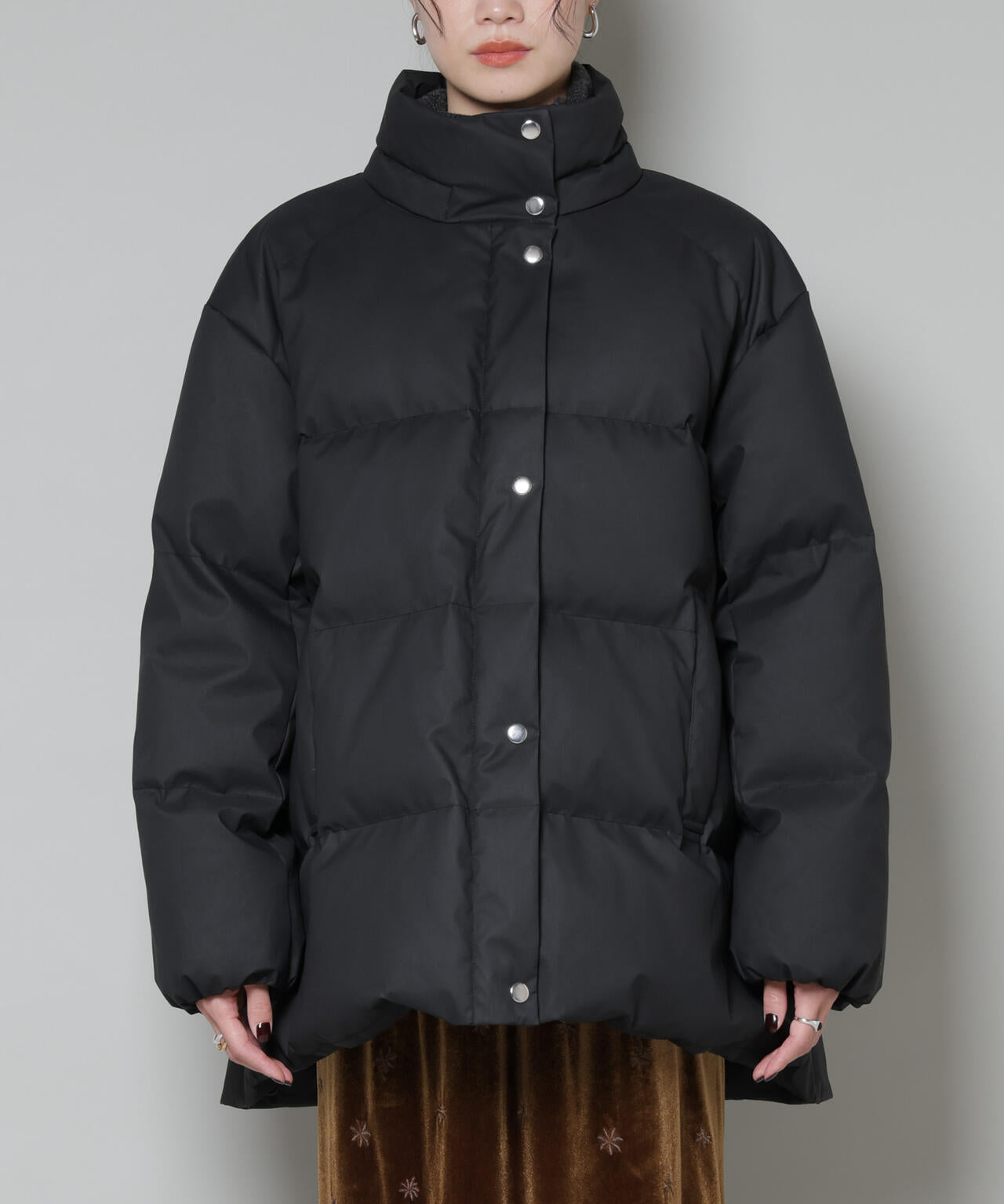 Aラインミドルダウンコート 6735214305