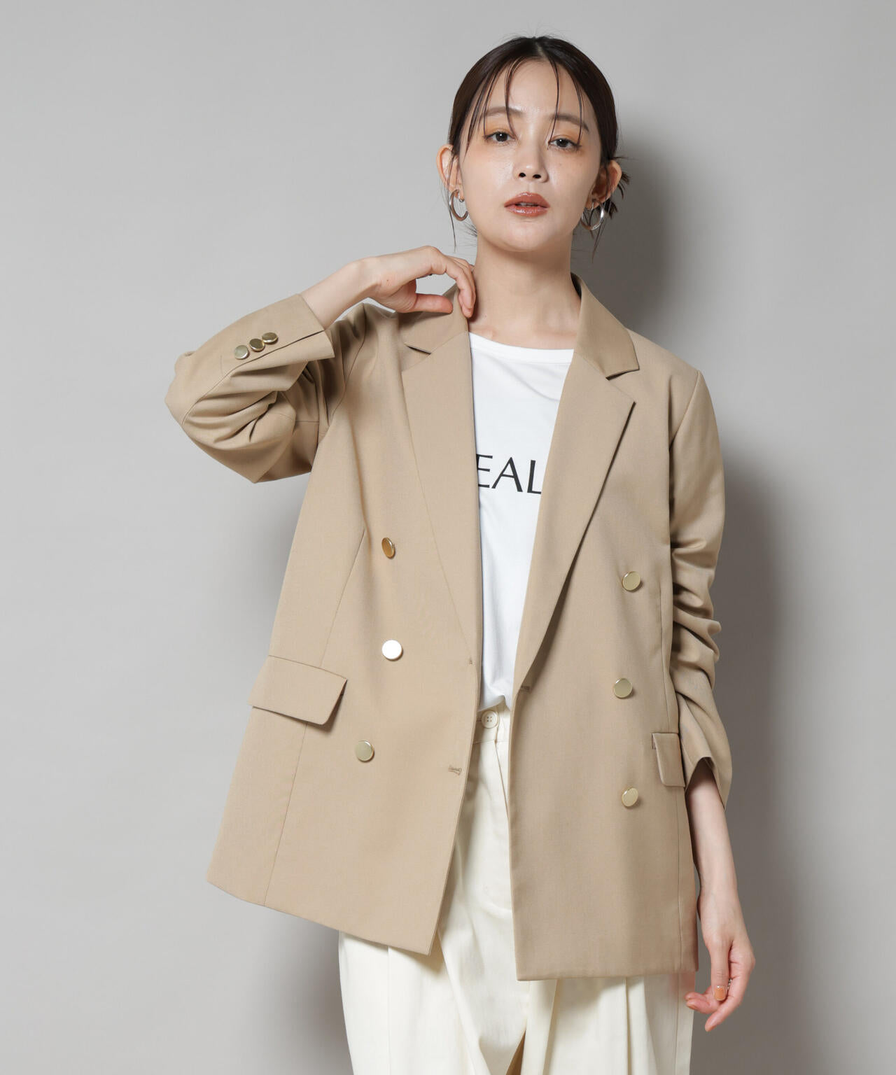 ダブルブレストジャケット 6735216300