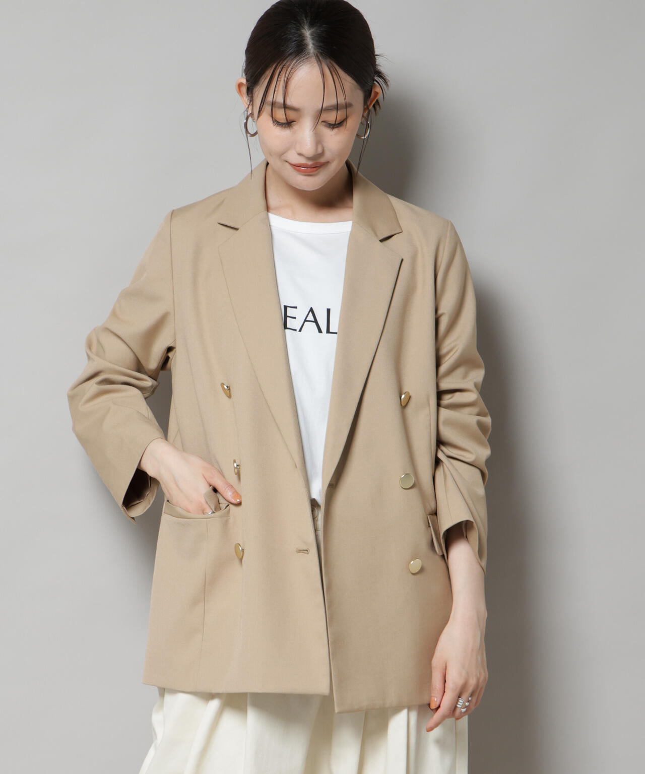 ダブルブレストジャケット 6735216300