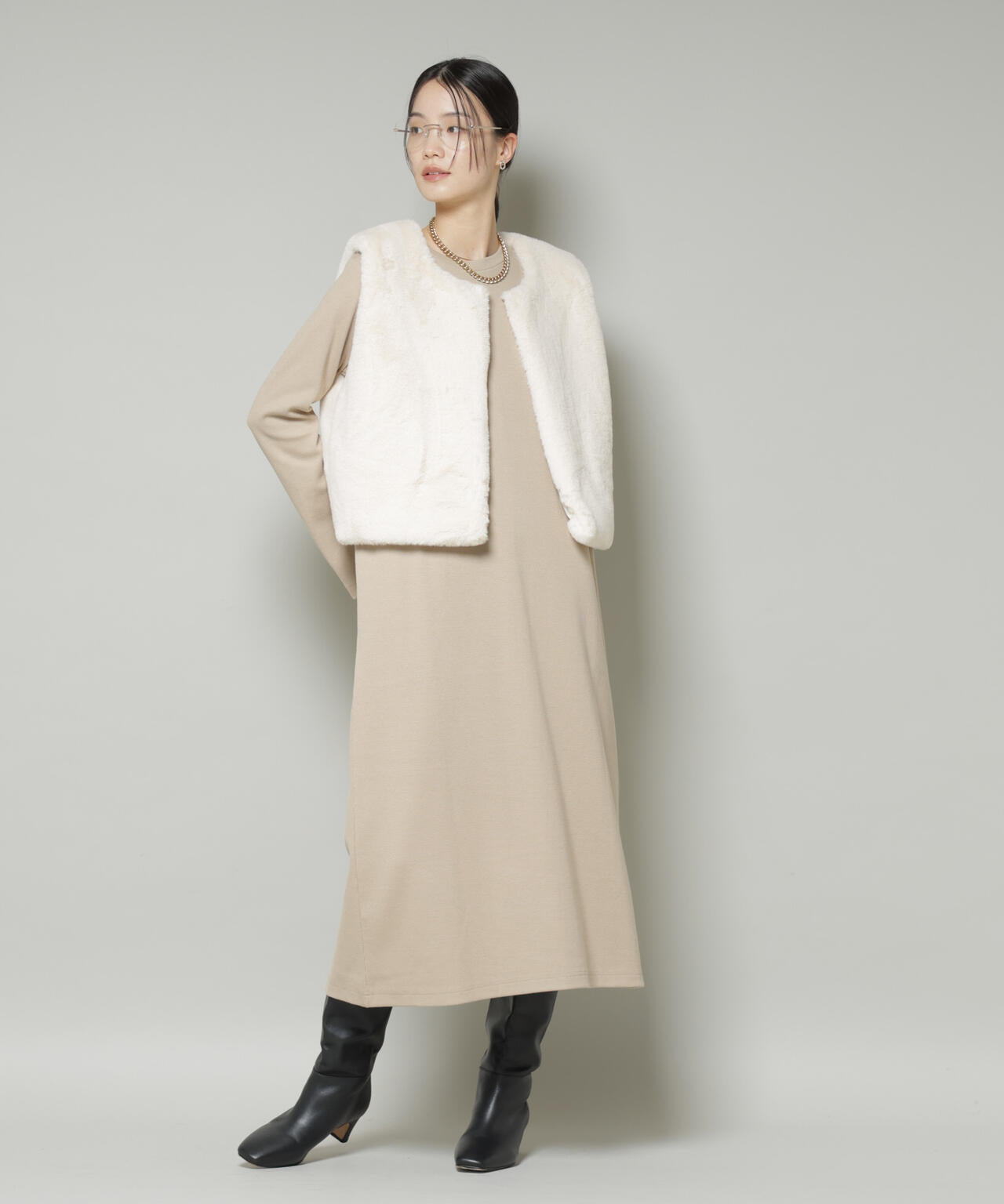 ファーベスト×ワンピース アンサンブルセット 6735219325