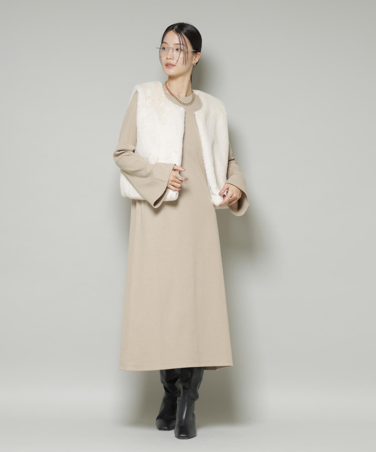 ファーベスト×ワンピース アンサンブルセット 6735219325