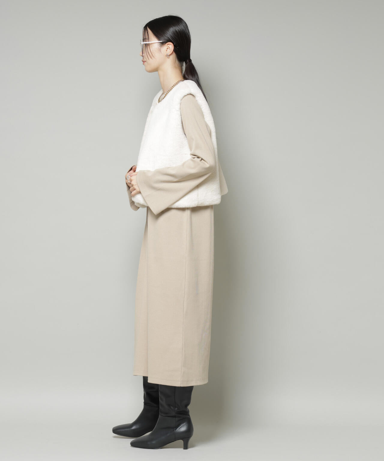 ファーベスト×ワンピース アンサンブルセット 6735219325