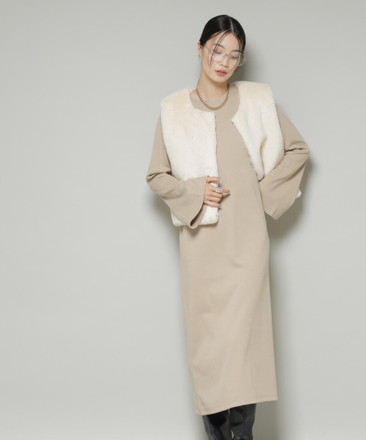 ファーベスト×ワンピース アンサンブルセット 6735219325