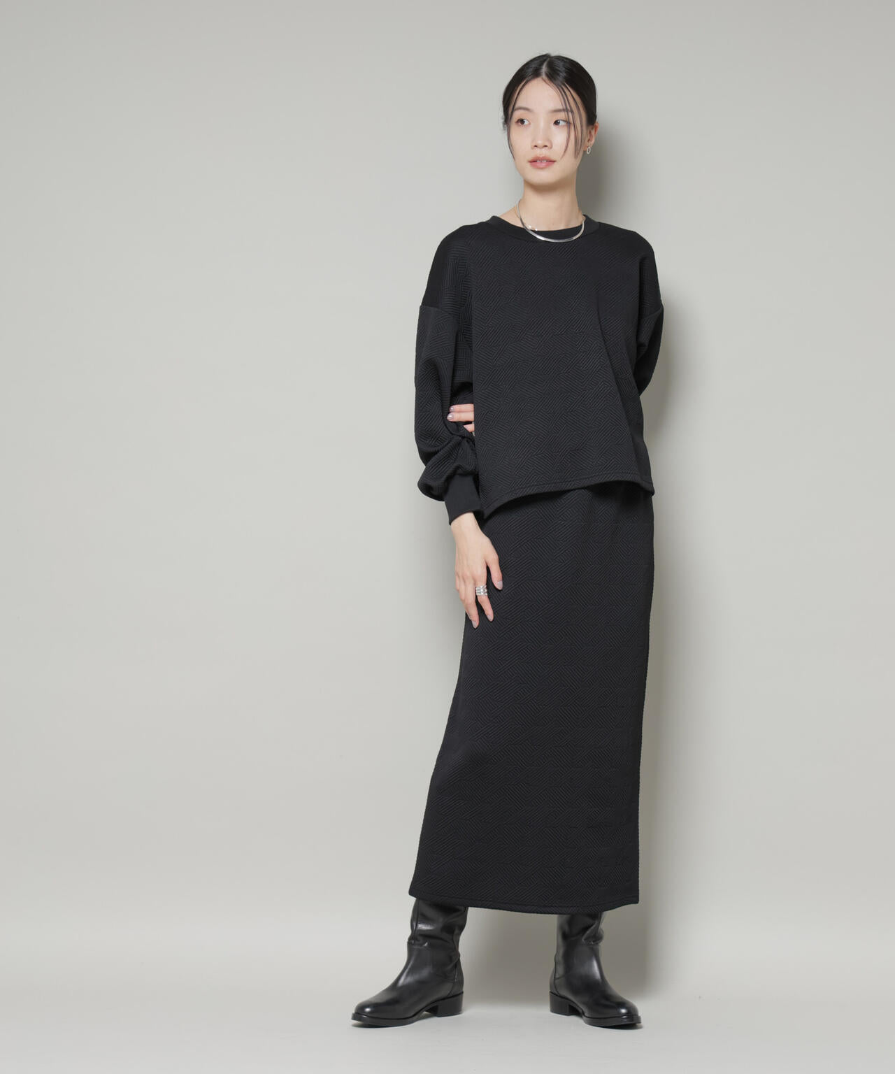 ジャガードカット セットアップ 6735219326