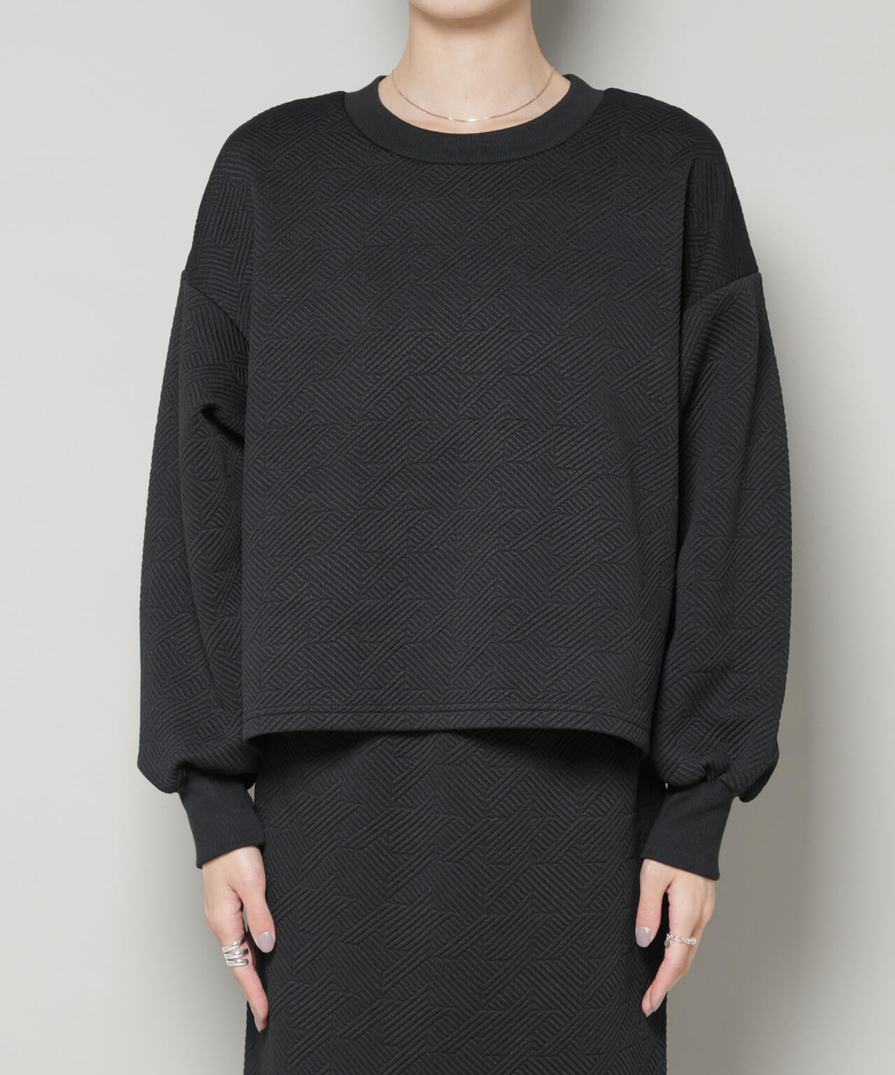 ジャガードカット セットアップ 6735219326