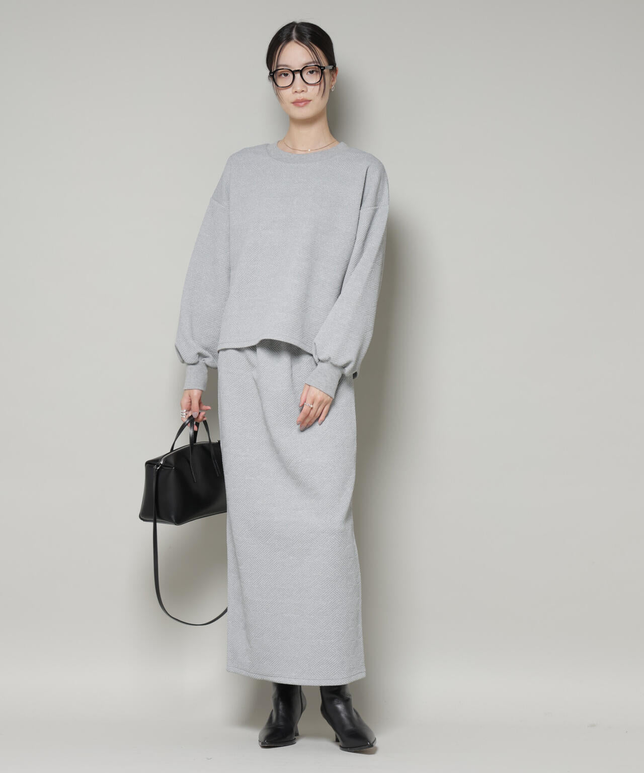 ジャガードカット セットアップ 6735219326