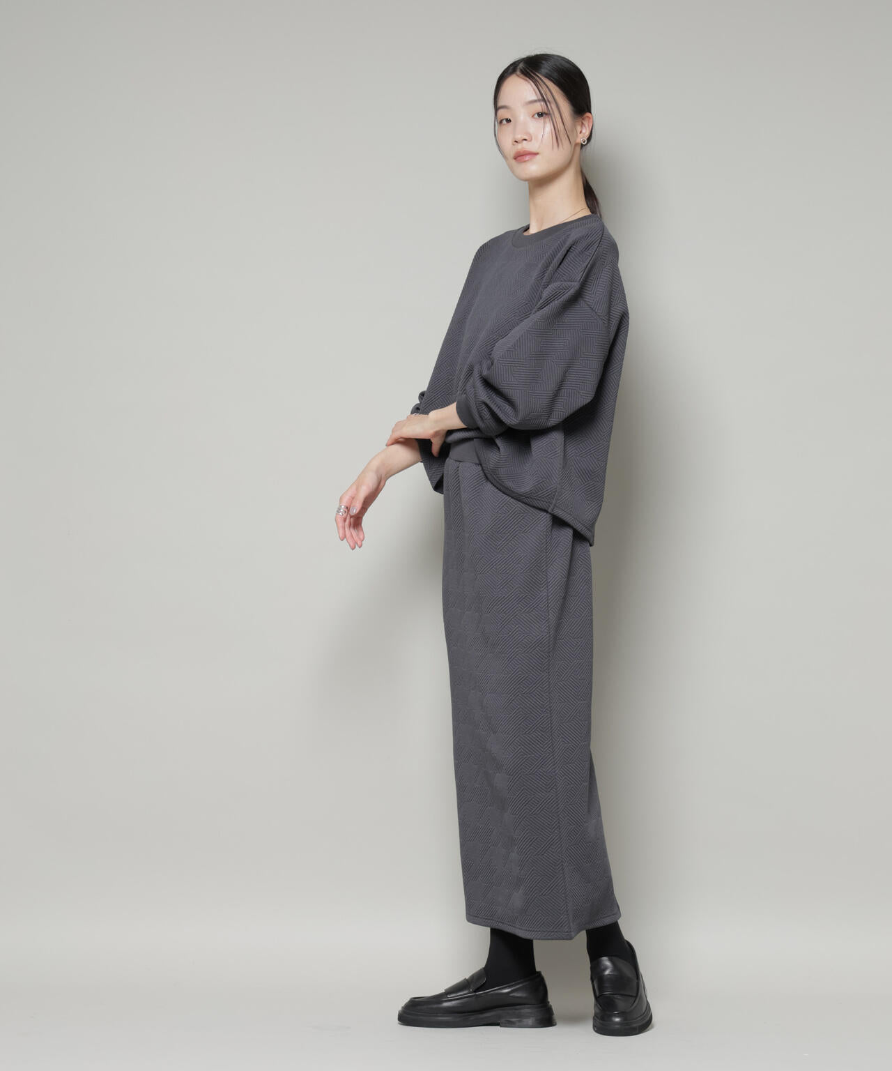 ジャガードカット セットアップ 6735219326