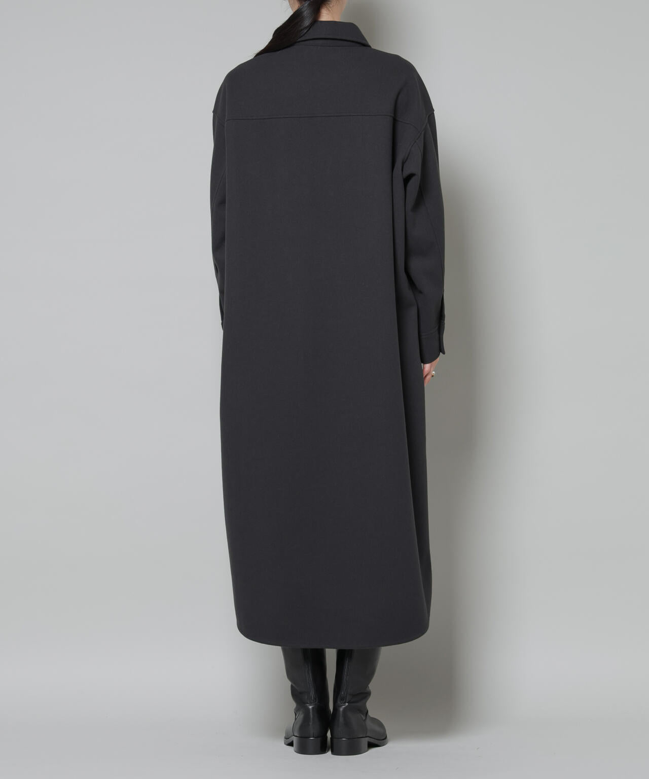 ソフトメルトンジャージーハーフジップワンピース 6735219327