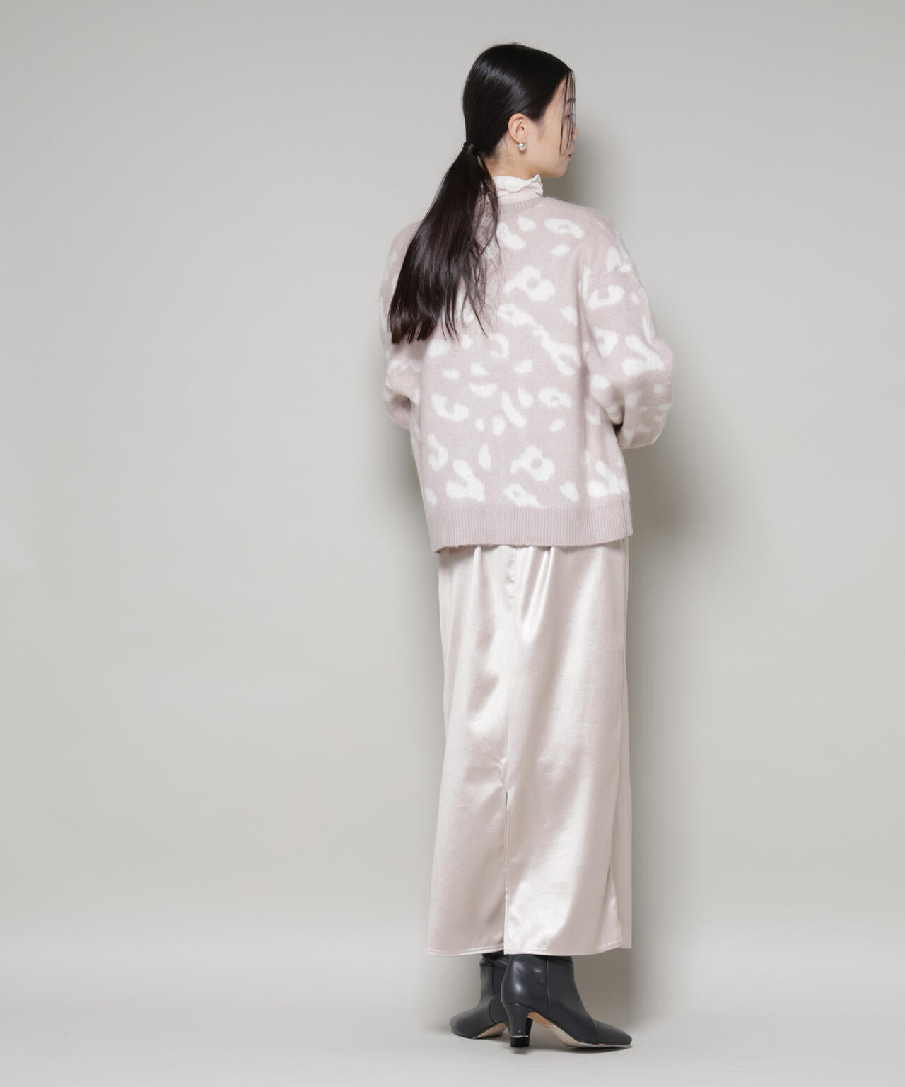 PENNEYS別注TheFOXレオパードクルーカーディガン 6735222337