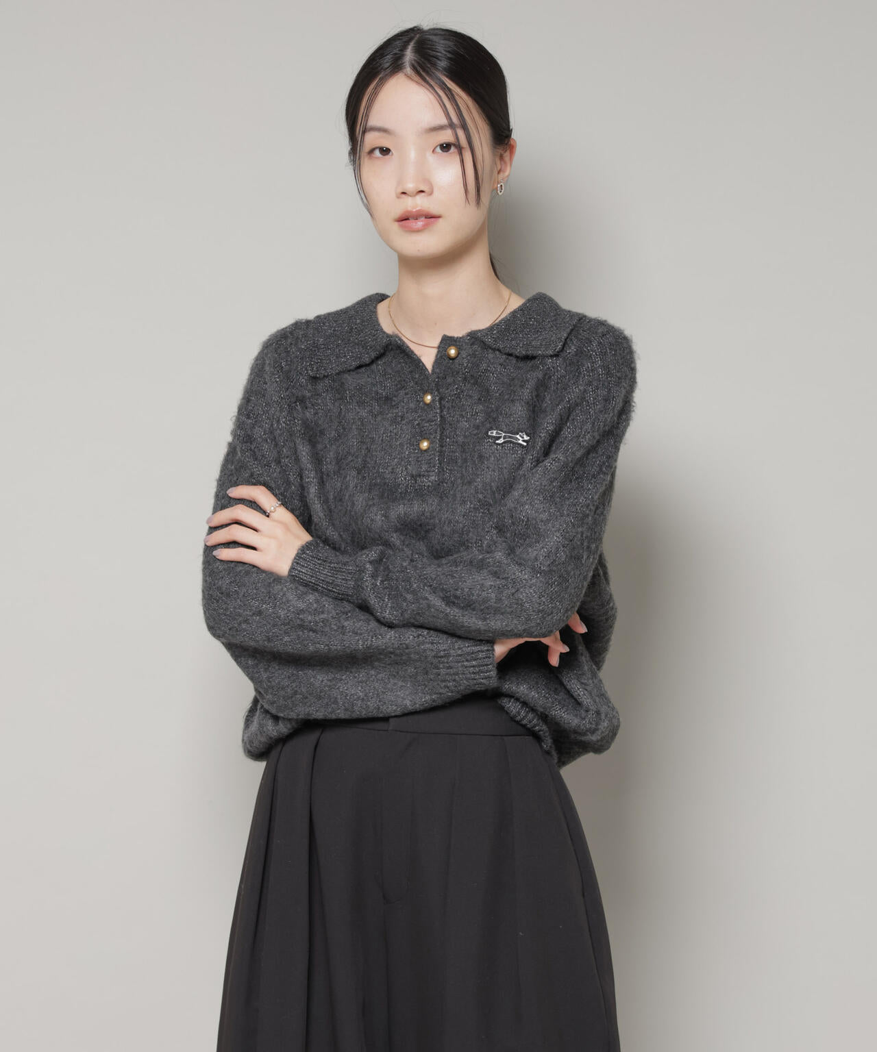 PENNEYS別注TheFOXシャギーポロニット 6735222340