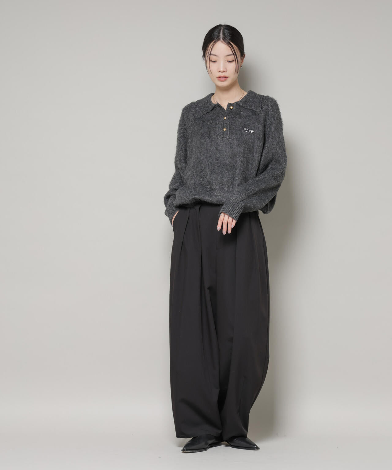 PENNEYS別注TheFOXシャギーポロニット 6735222340