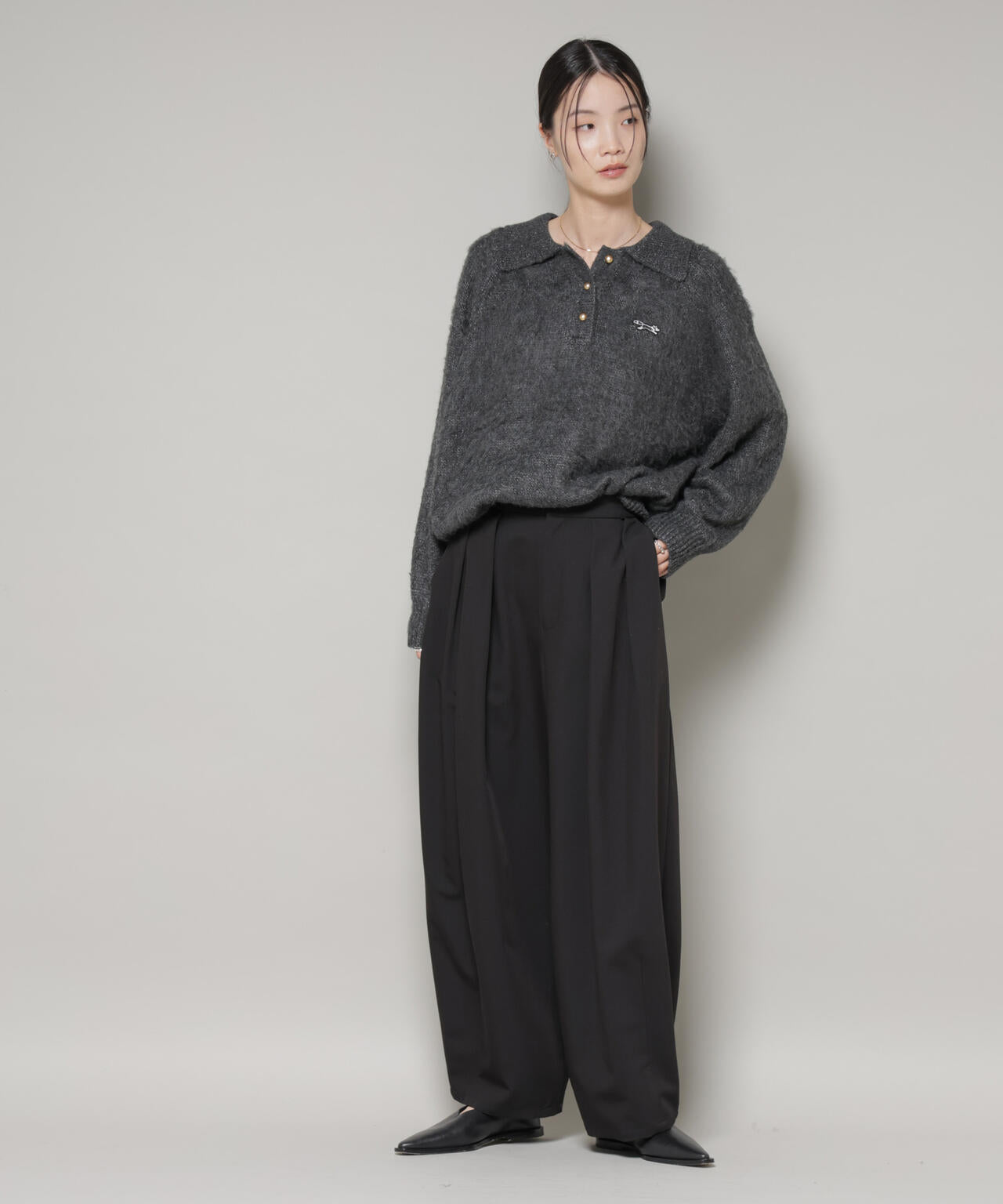 PENNEYS別注TheFOXシャギーポロニット 6735222340