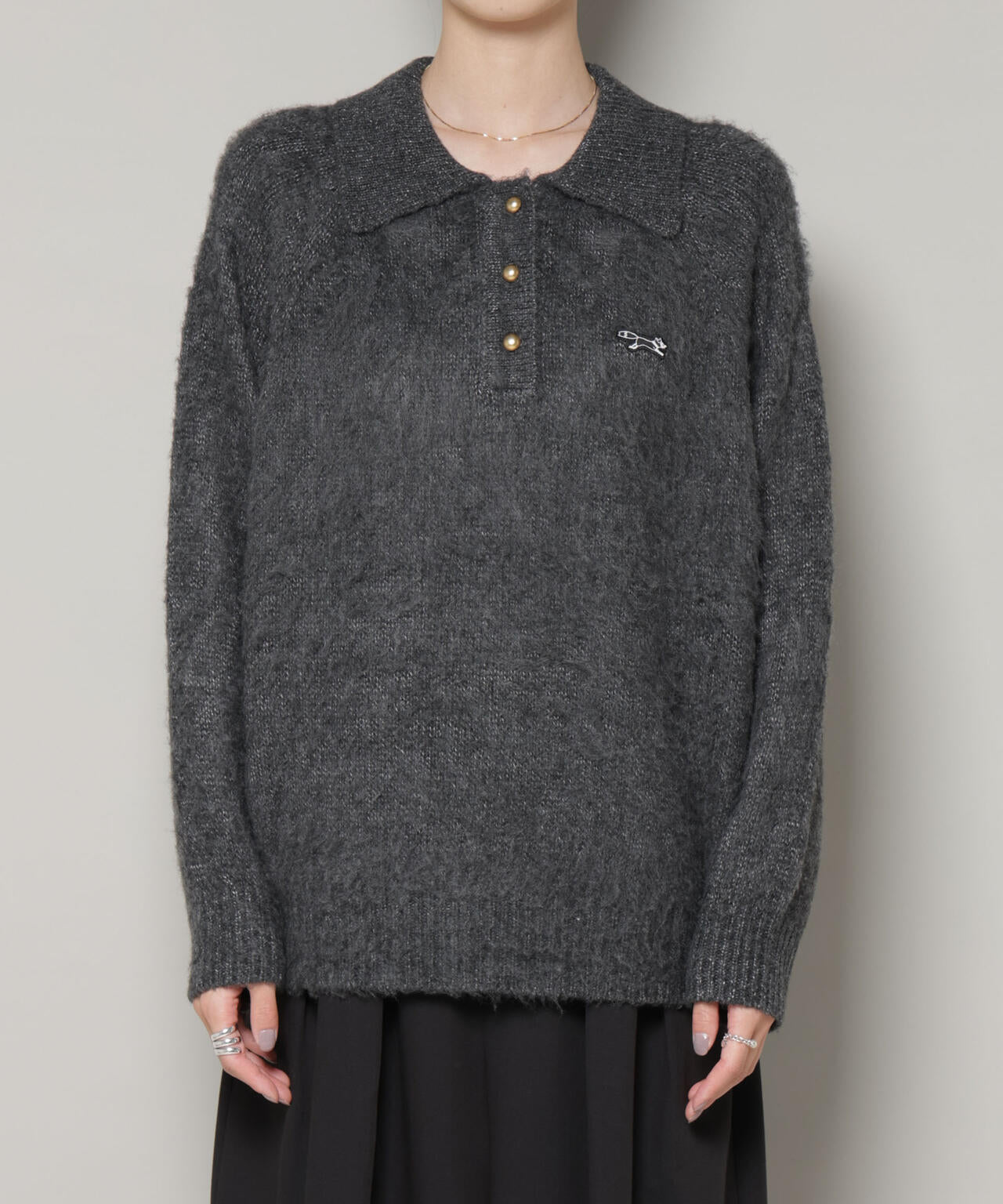 PENNEYS別注TheFOXシャギーポロニット 6735222340